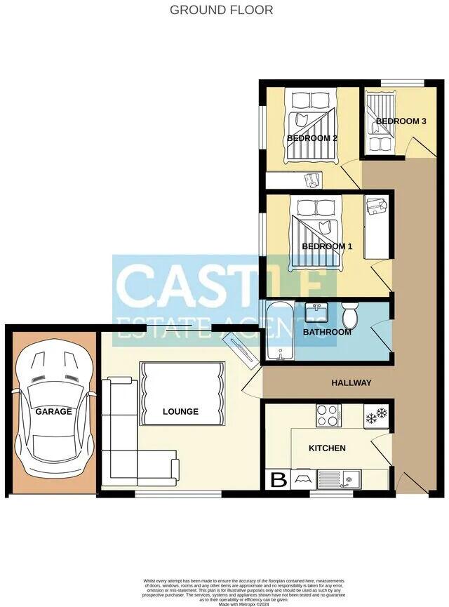 Louise Gardens, Rainham, Rainham, Essex.  floorplan
