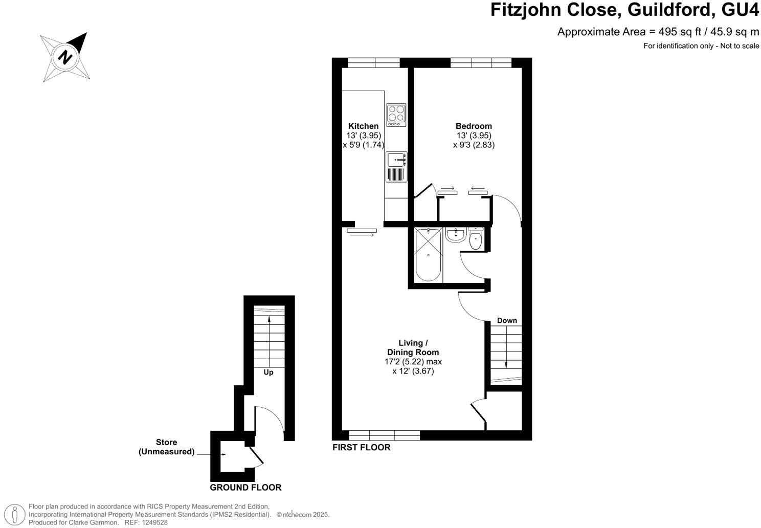 Fitzjohn Close, Guildford floorplan