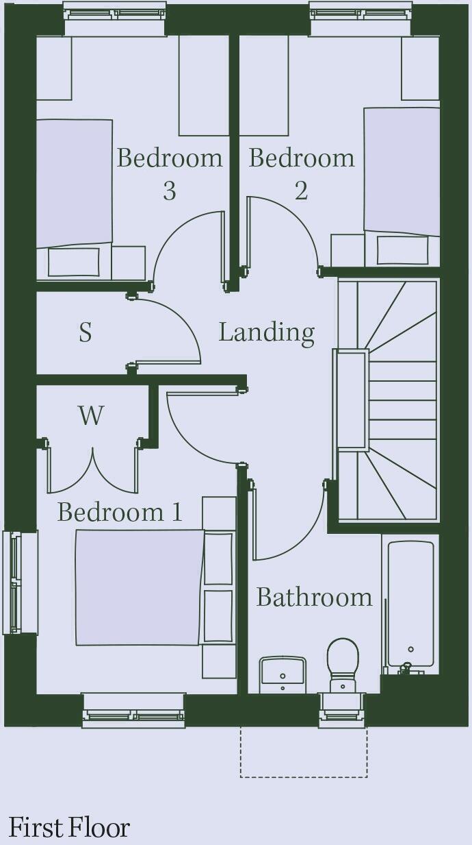 Bret Road, St Neots, Cambridgeshire floorplan