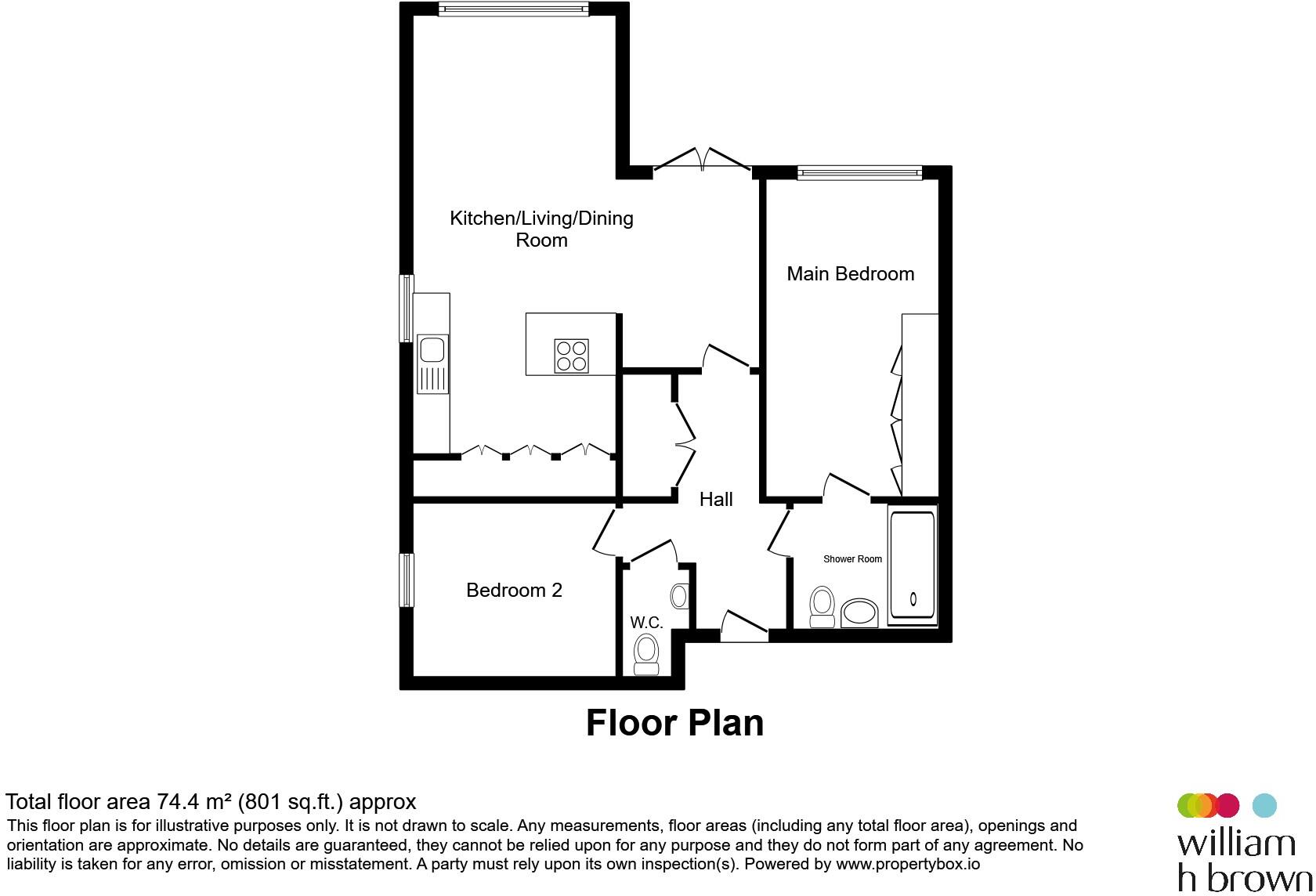 Waterton Gardens, Walton, Wakefield floorplan