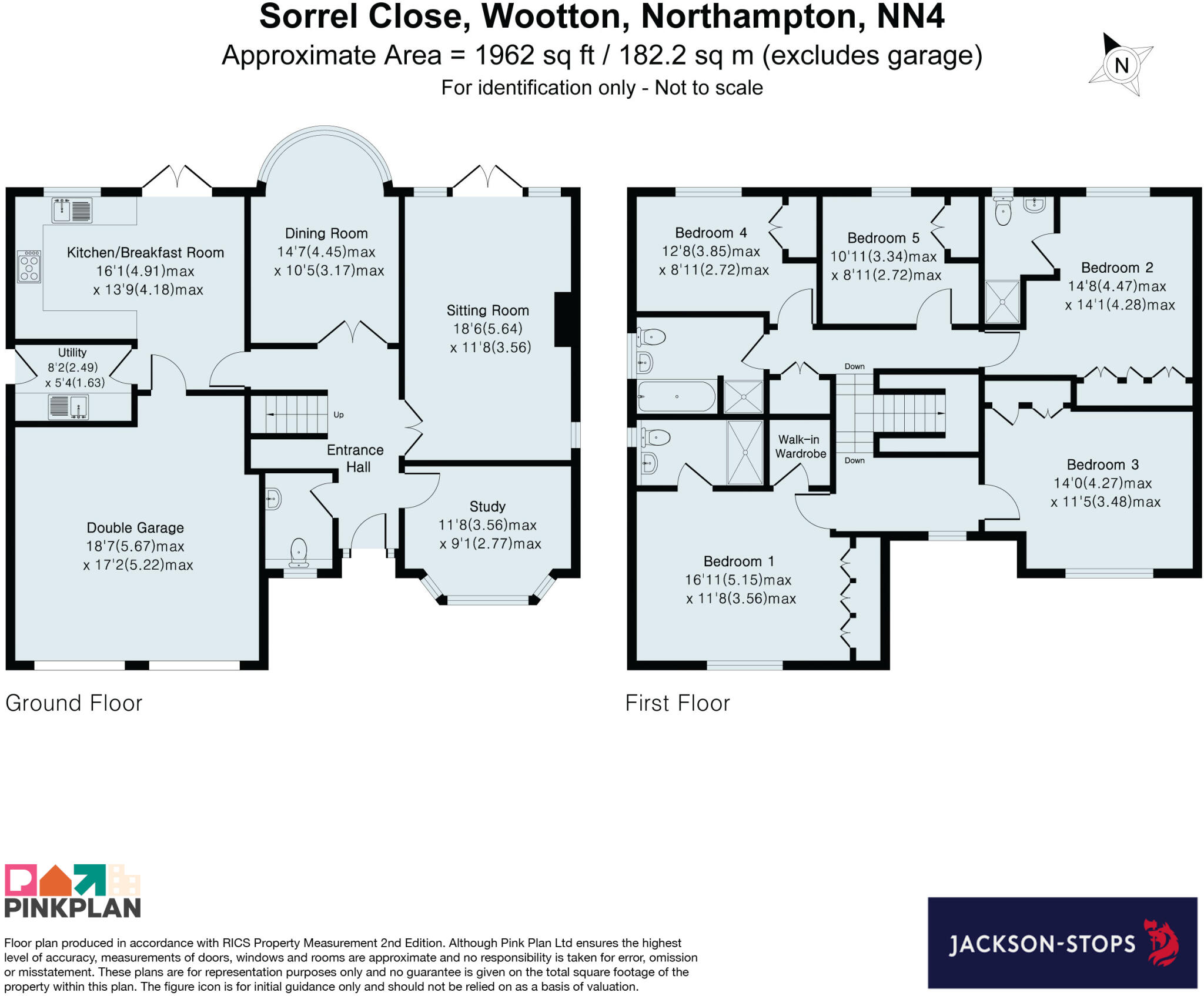 Sorrel Close, Wootton, Northampton, Northamptonshire, NN4 floorplan