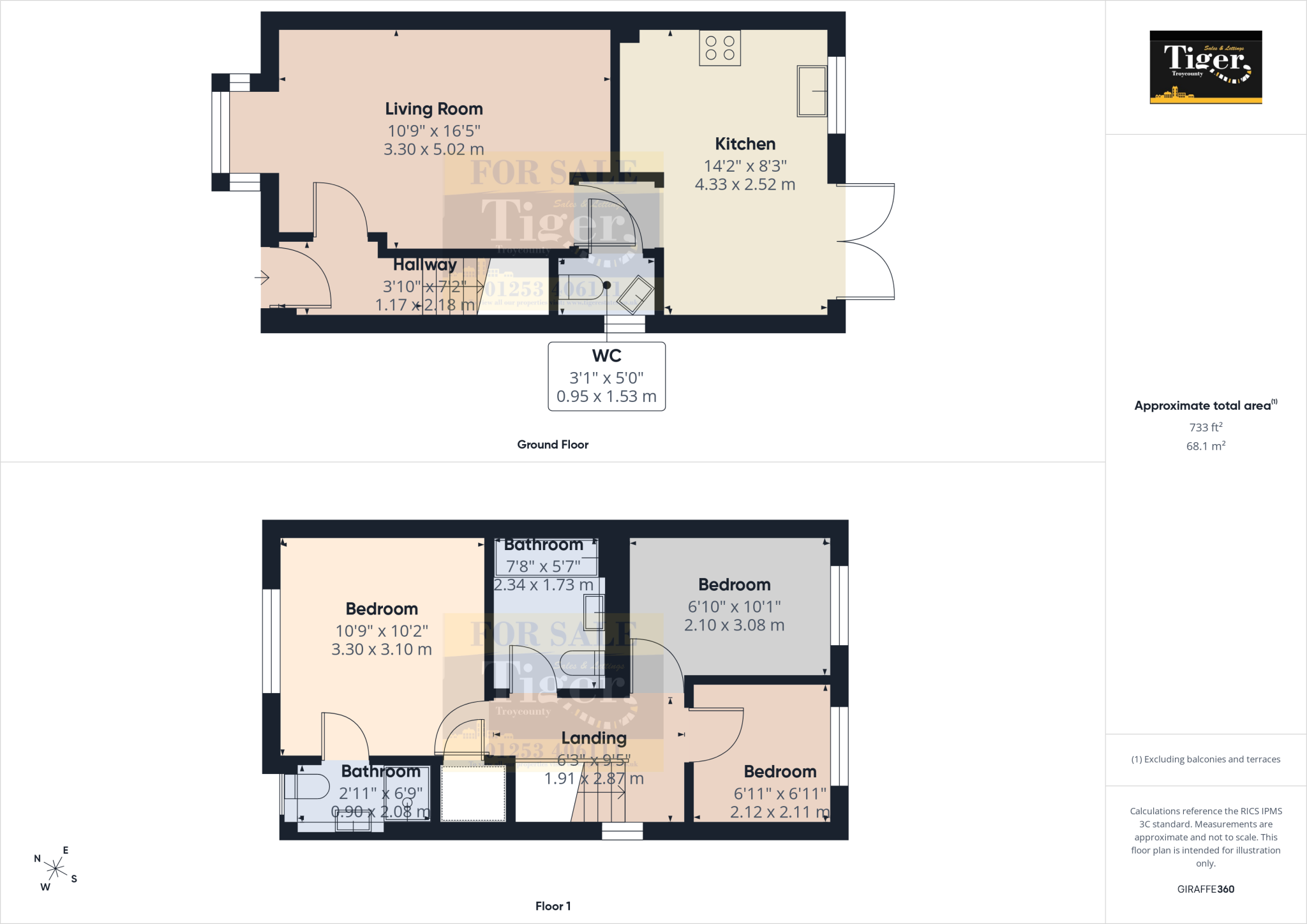 Cardwell Close, Blackpool floorplan