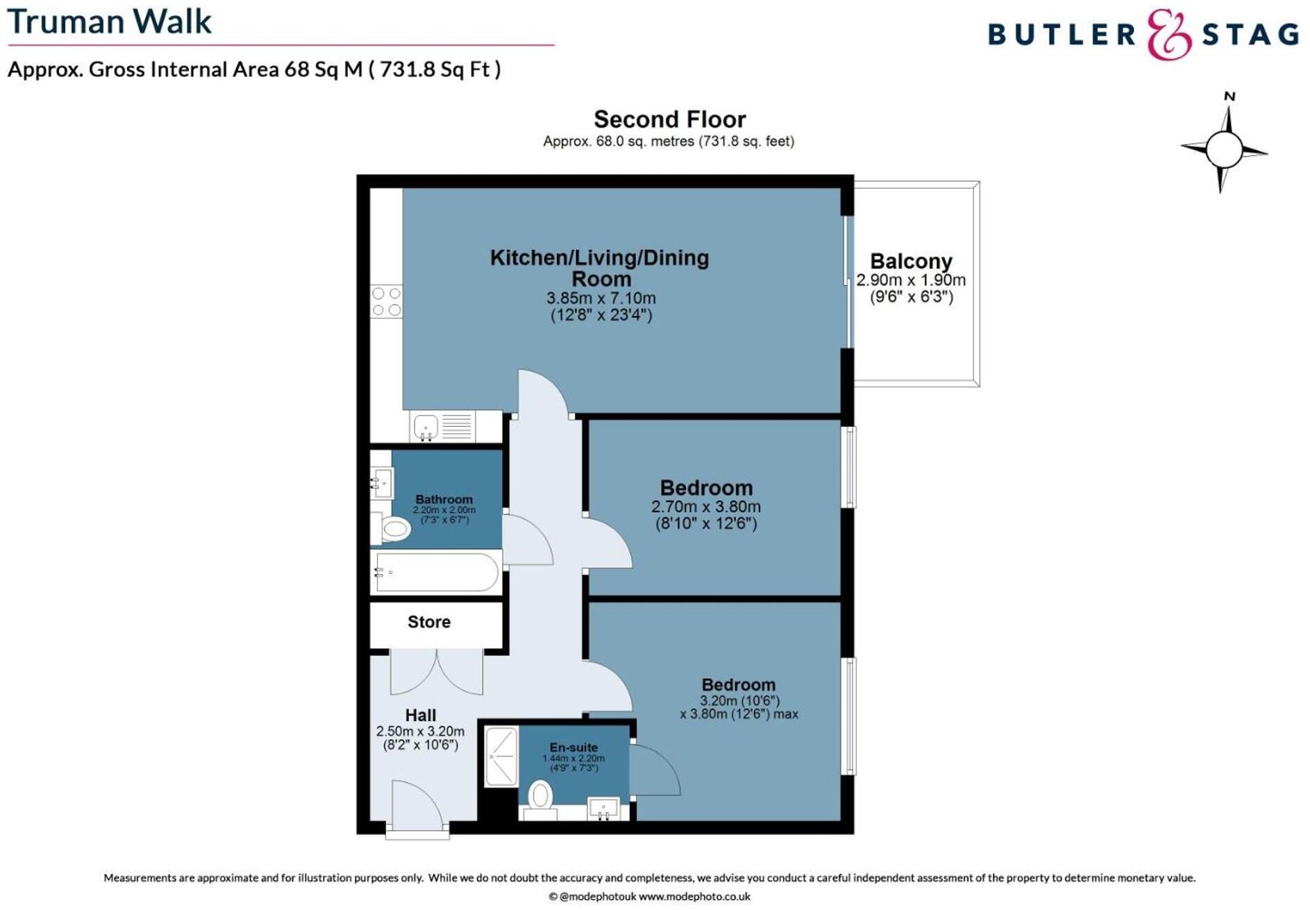 Truman Walk, London, E3 floorplan