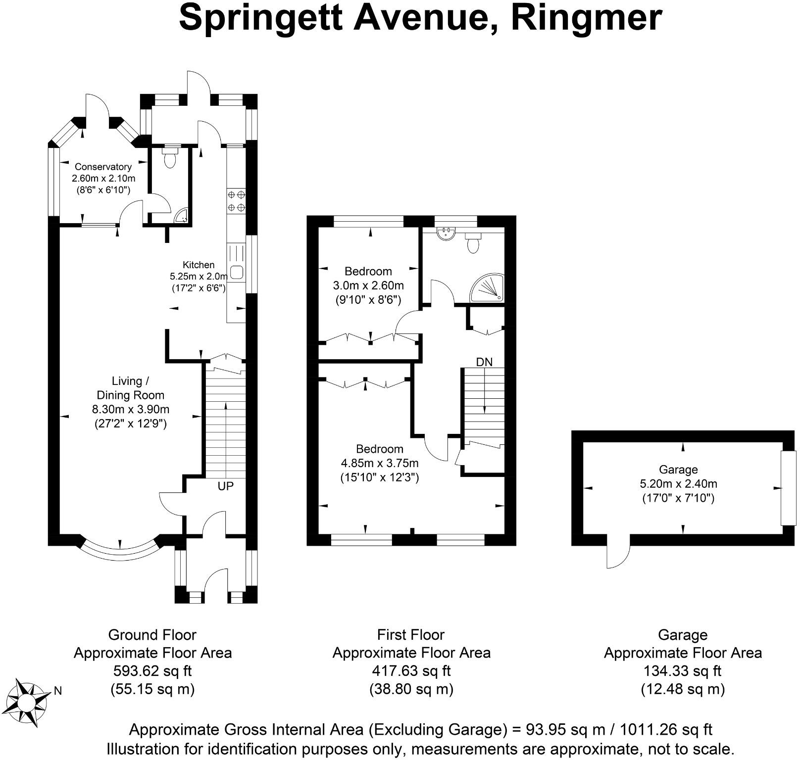 Springett Avenue, Ringmer, Lewes, East Sussex, BN8 floorplan