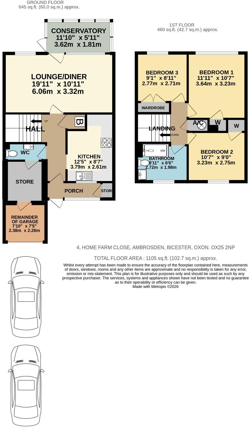Home Farm Close, OX25 floorplan