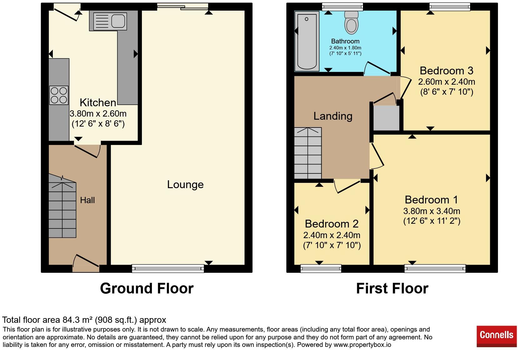 Cranbrook Drive, Luton floorplan