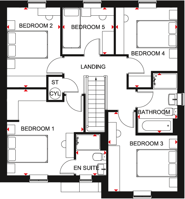 Ollerton Road, 
Edwinstowe,
Mansfield, 
Nottinghamshire, 
NG21 9PS floorplan
