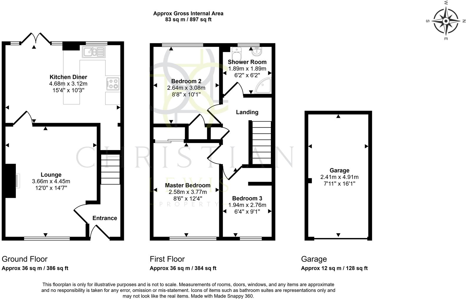 Laurel Avenue, Evesham floorplan
