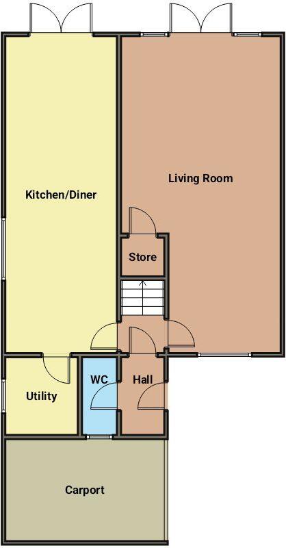 Fell Farm, Ashtree Lane floorplan