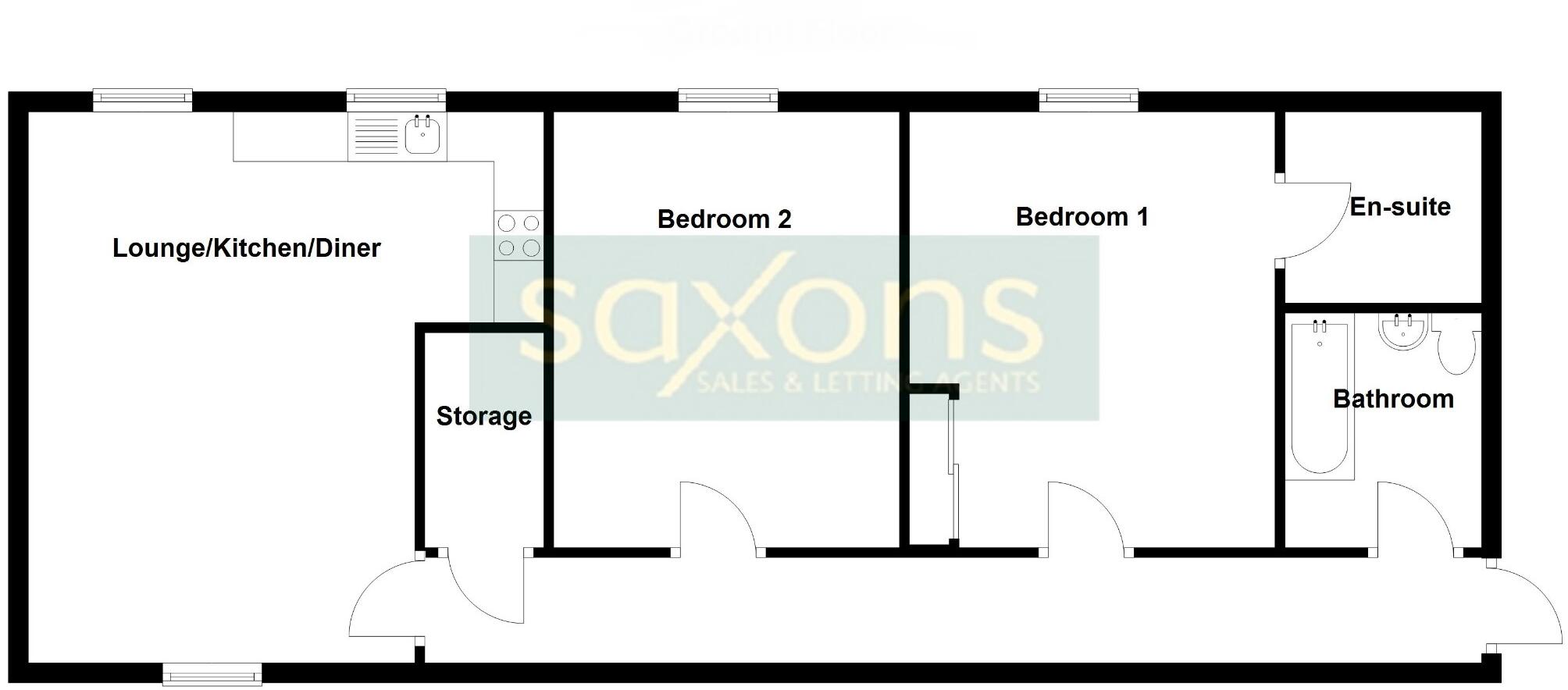 Mortimer Gardens, Colchester, Essex, CO4 floorplan