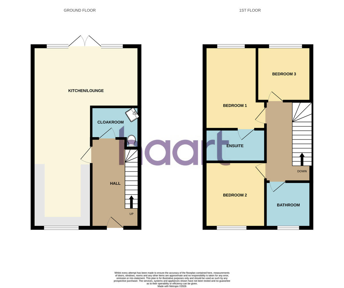 Heron Road, Cambridge floorplan