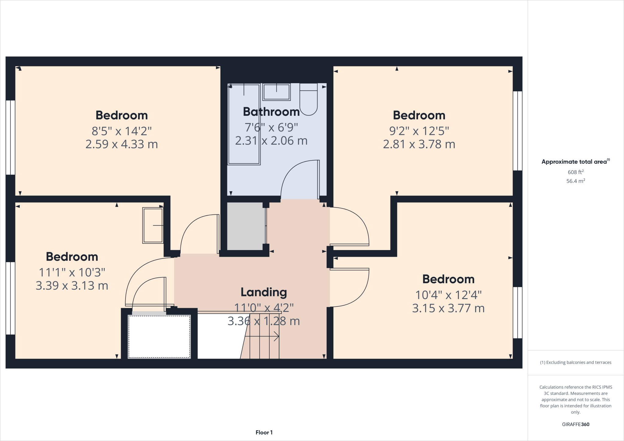 49, The Green, Broom Valley floorplan