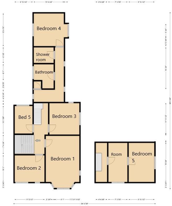 Albert Terrace, Penzance, TR18 floorplan