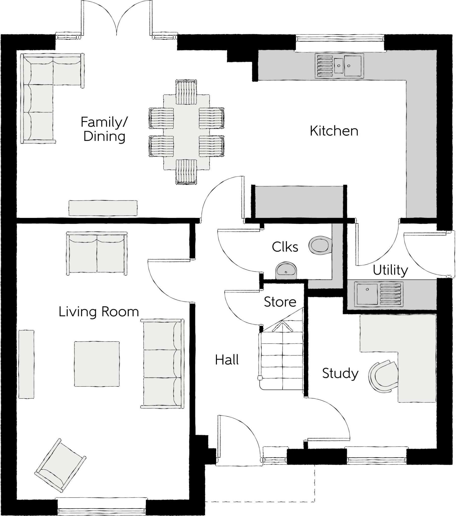 Sherfield on Loddon, Hook, 
Hampshire,
RG27 0FZ floorplan