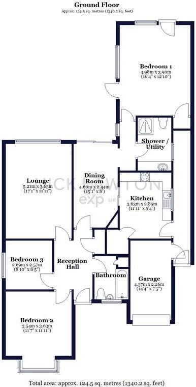 Vernon Crescent, Ravenshead floorplan