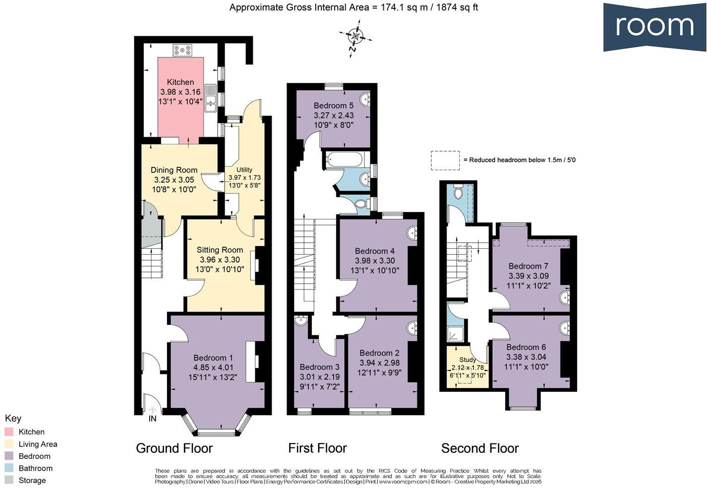 Wells Road, Bath floorplan