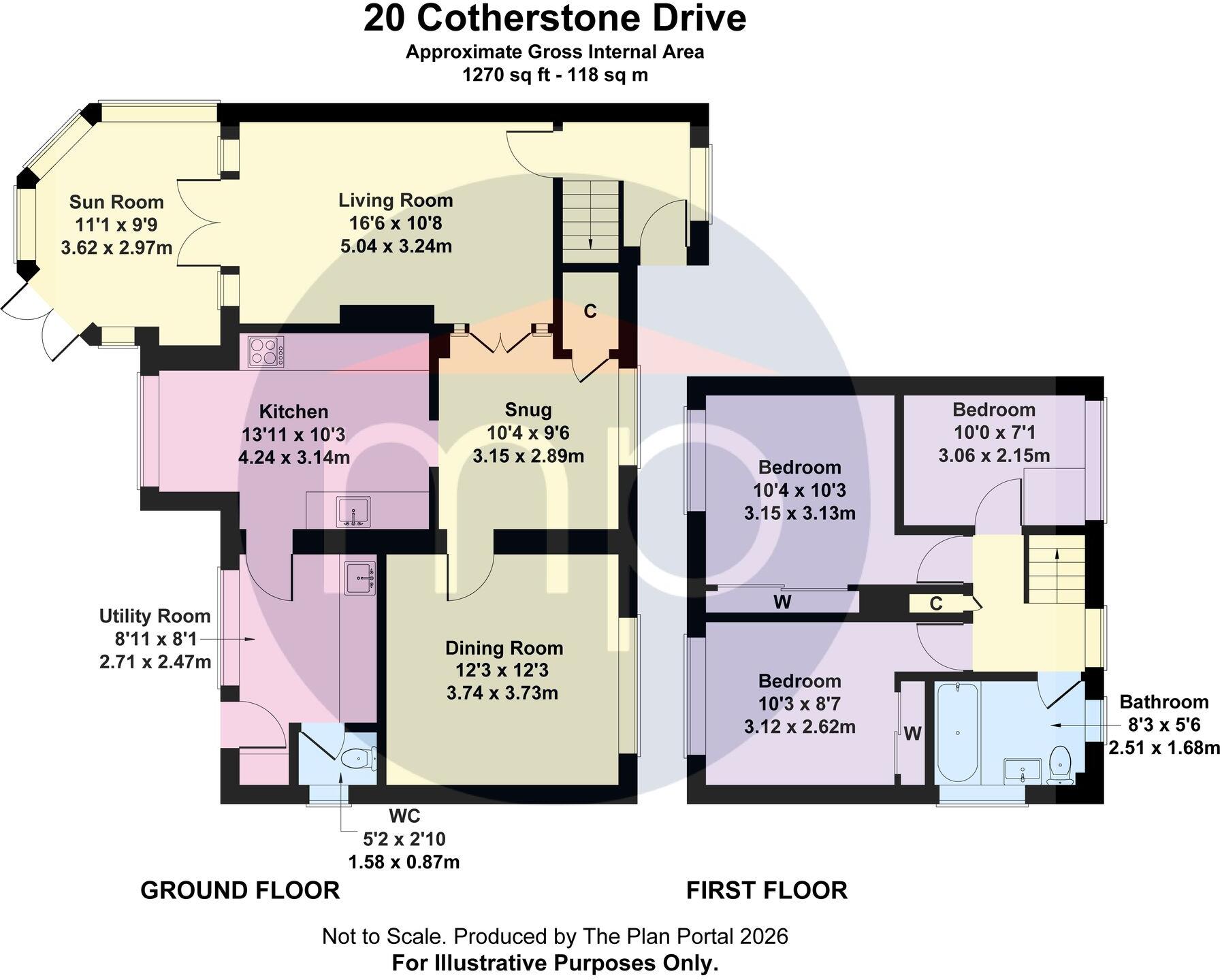 Cotherstone Drive, Middlesbrough, TS5 floorplan