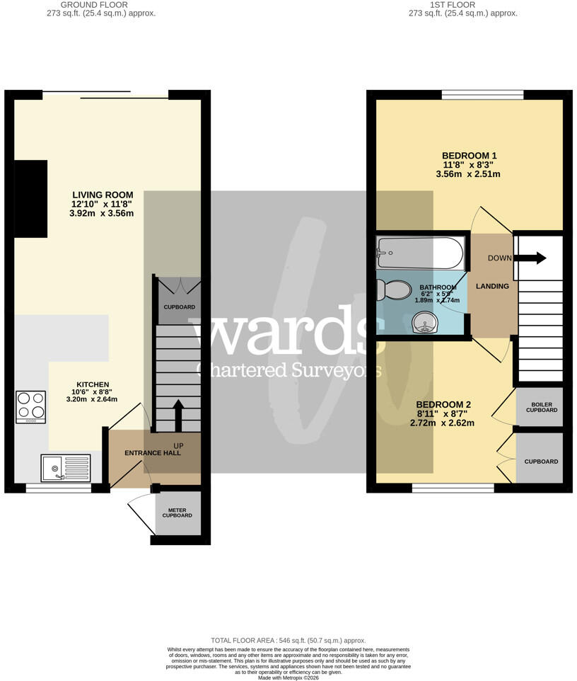 Bosworth Close, Hinckley, Leicestershire, LE10 0XW floorplan