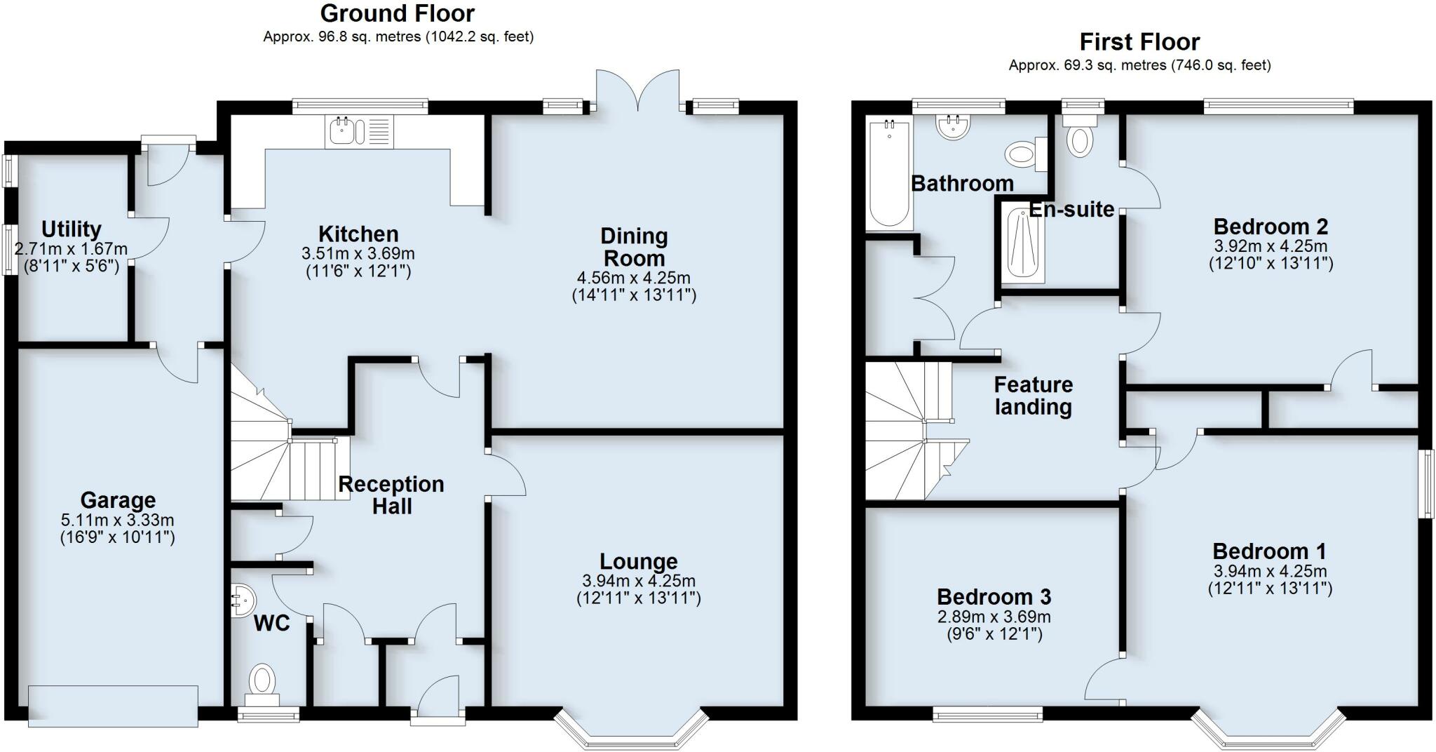 Wold View Road South, Driffield floorplan