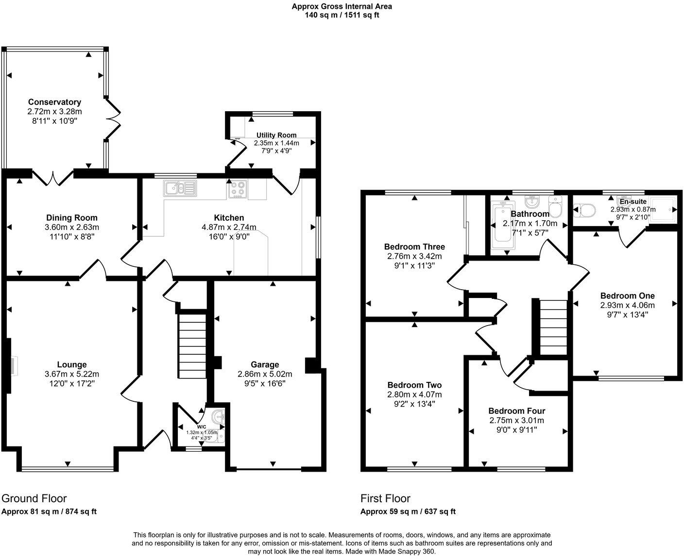 Bryn Castell, Abergele, LL22 8QA floorplan