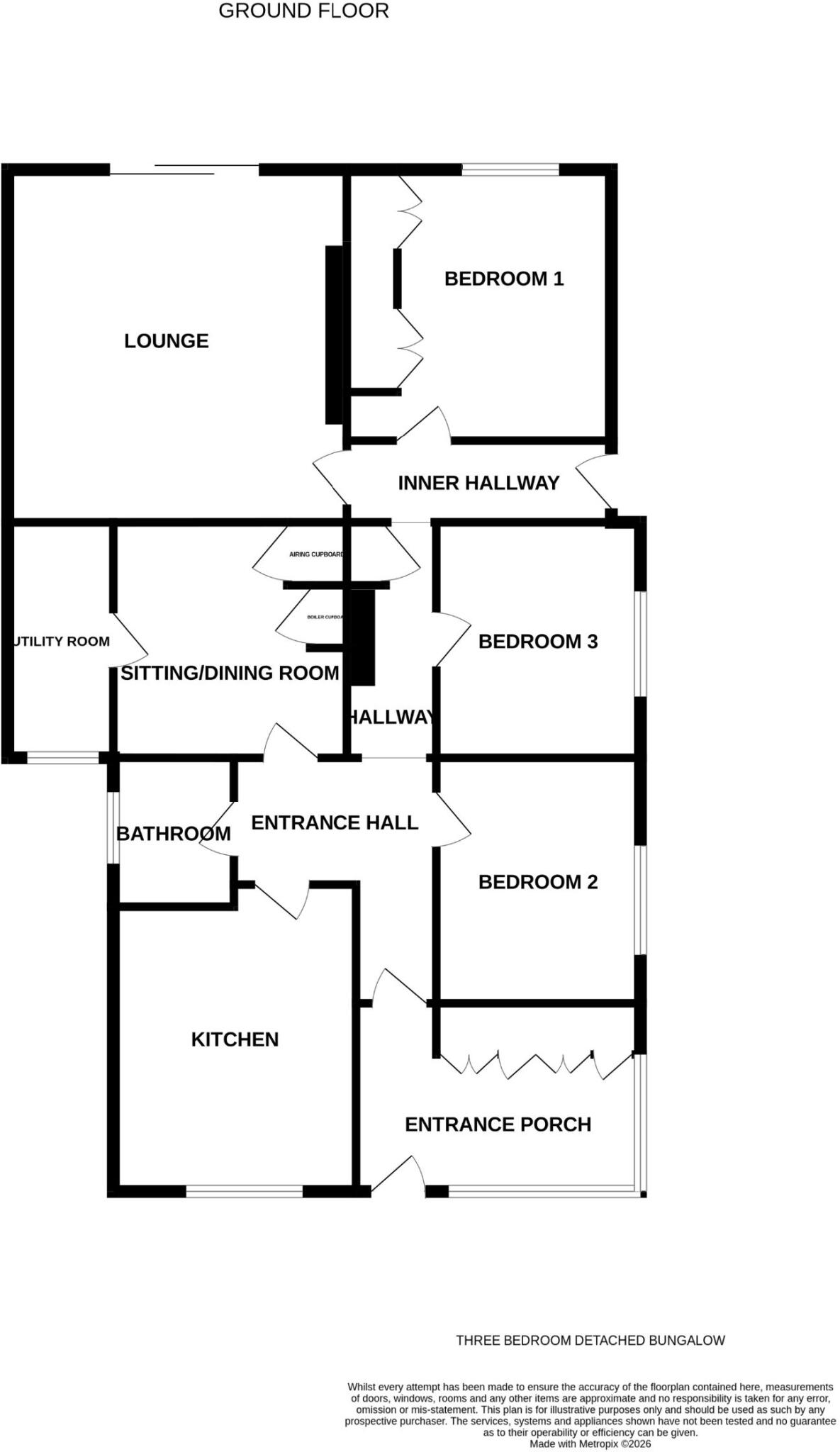 Point Clear Road, St. Osyth, Clacton-on-Sea floorplan