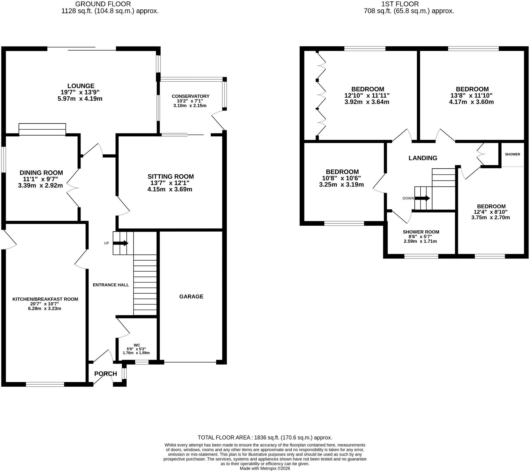 Blackoak Road, Cyncoed, Cardiff floorplan