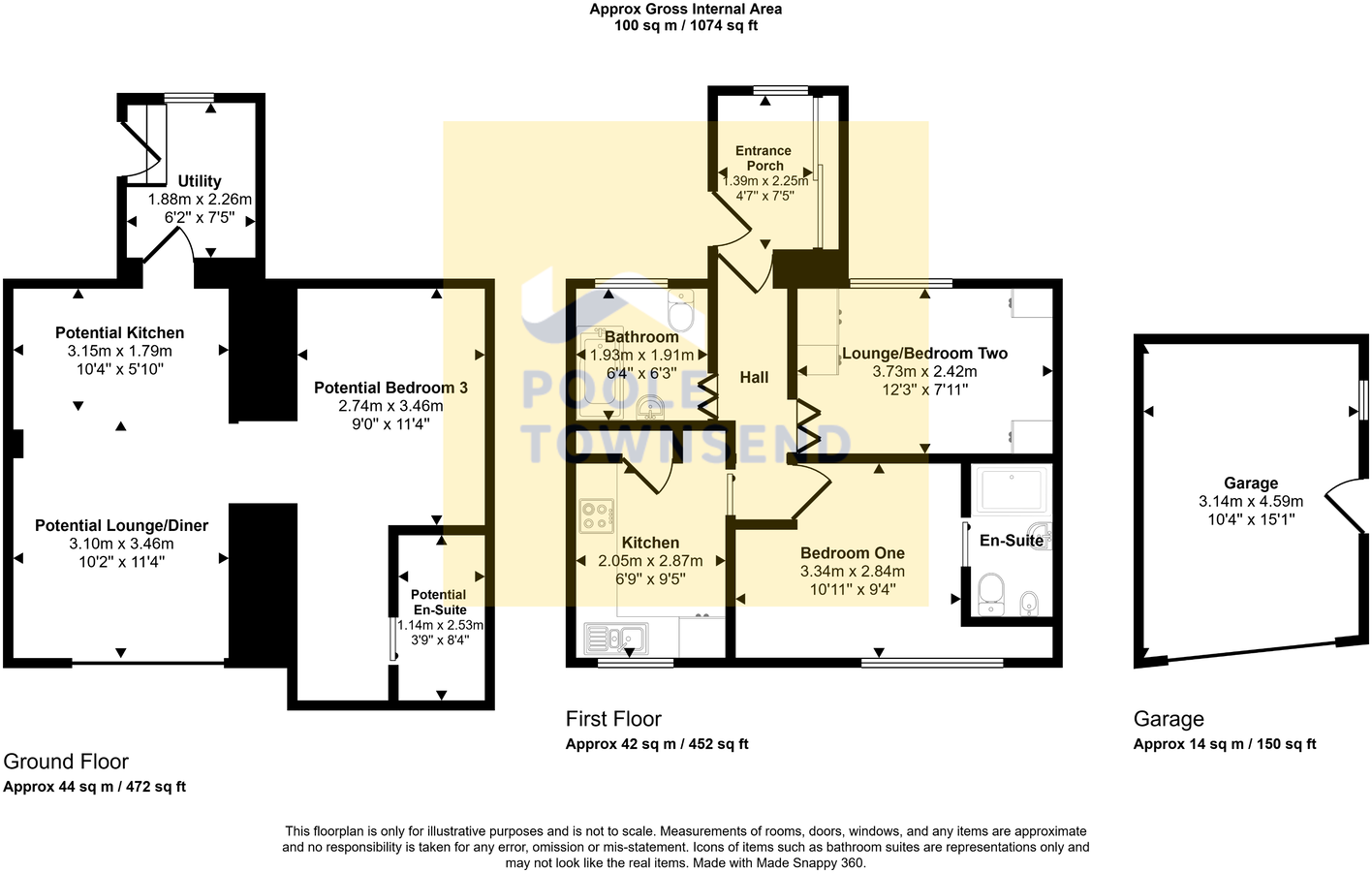 32 Main Street, Flookburgh, Grange over Sands floorplan