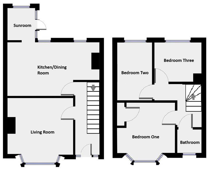 Cassiobury Road, Weymouth floorplan
