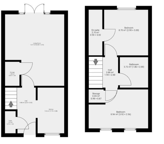 Smarts Road, Bedworth, Warwickshire, CV12 floorplan