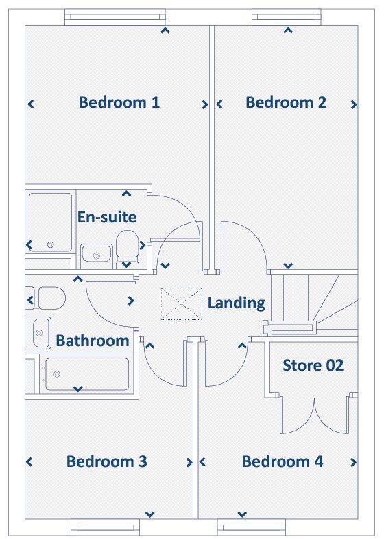 Stirling Road, Northstowe, Cambridge, Cambridgeshire floorplan