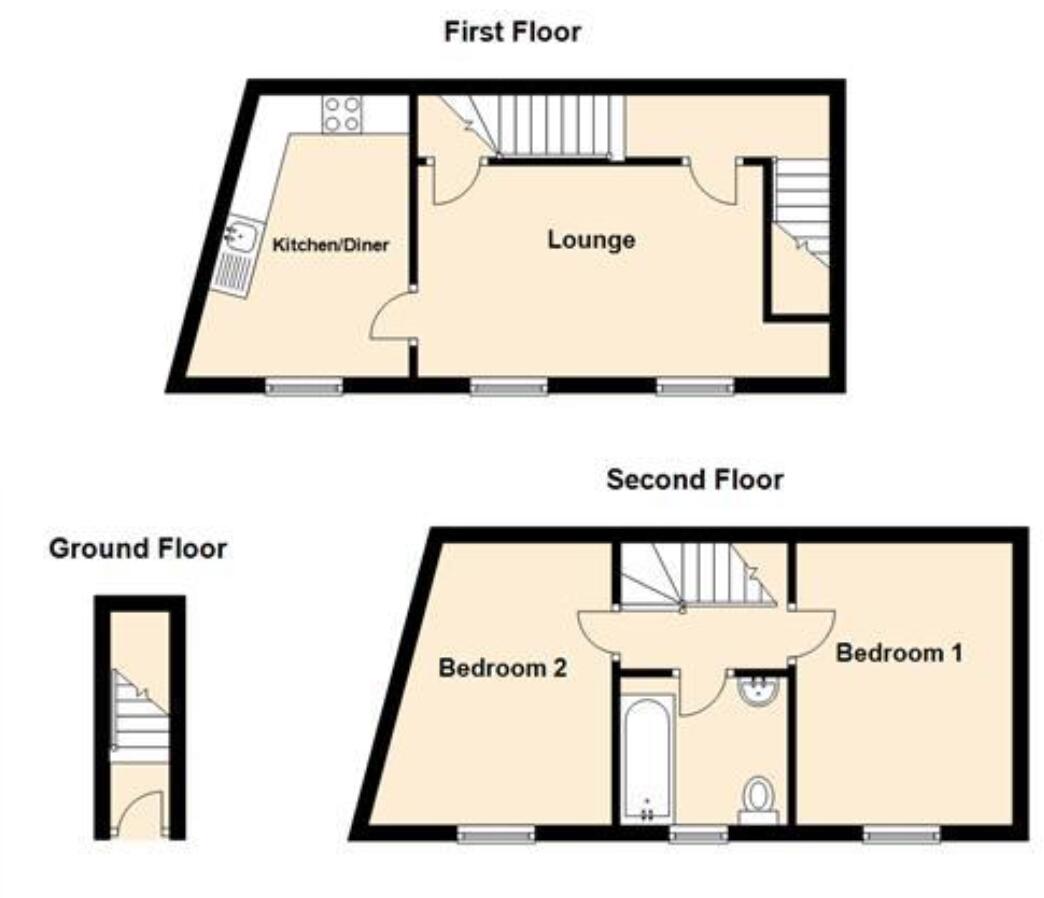 Arthurs Court, Winner Street, Paignton floorplan