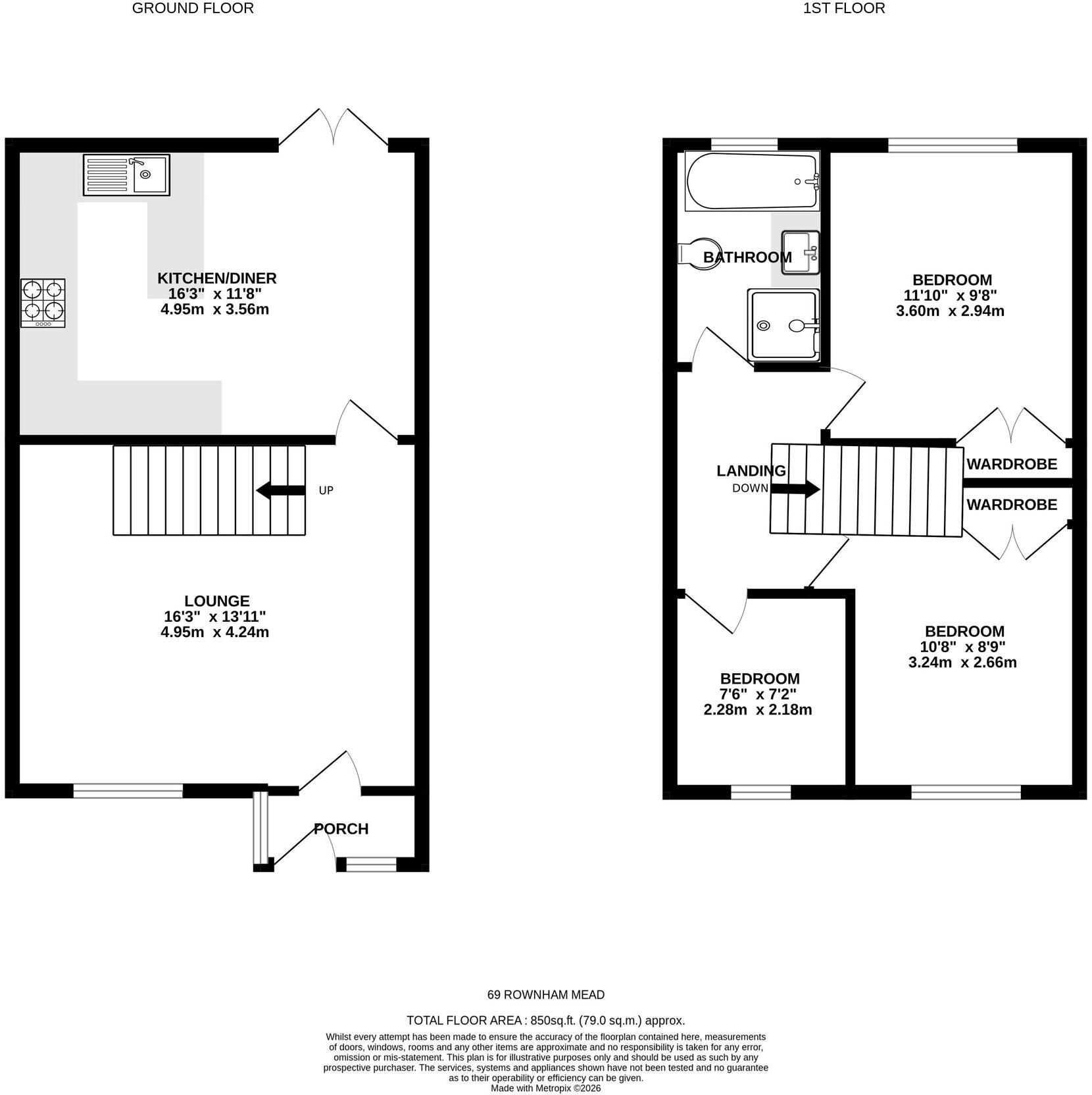 Hotwells, Rownham Mead, BS8 4YD floorplan