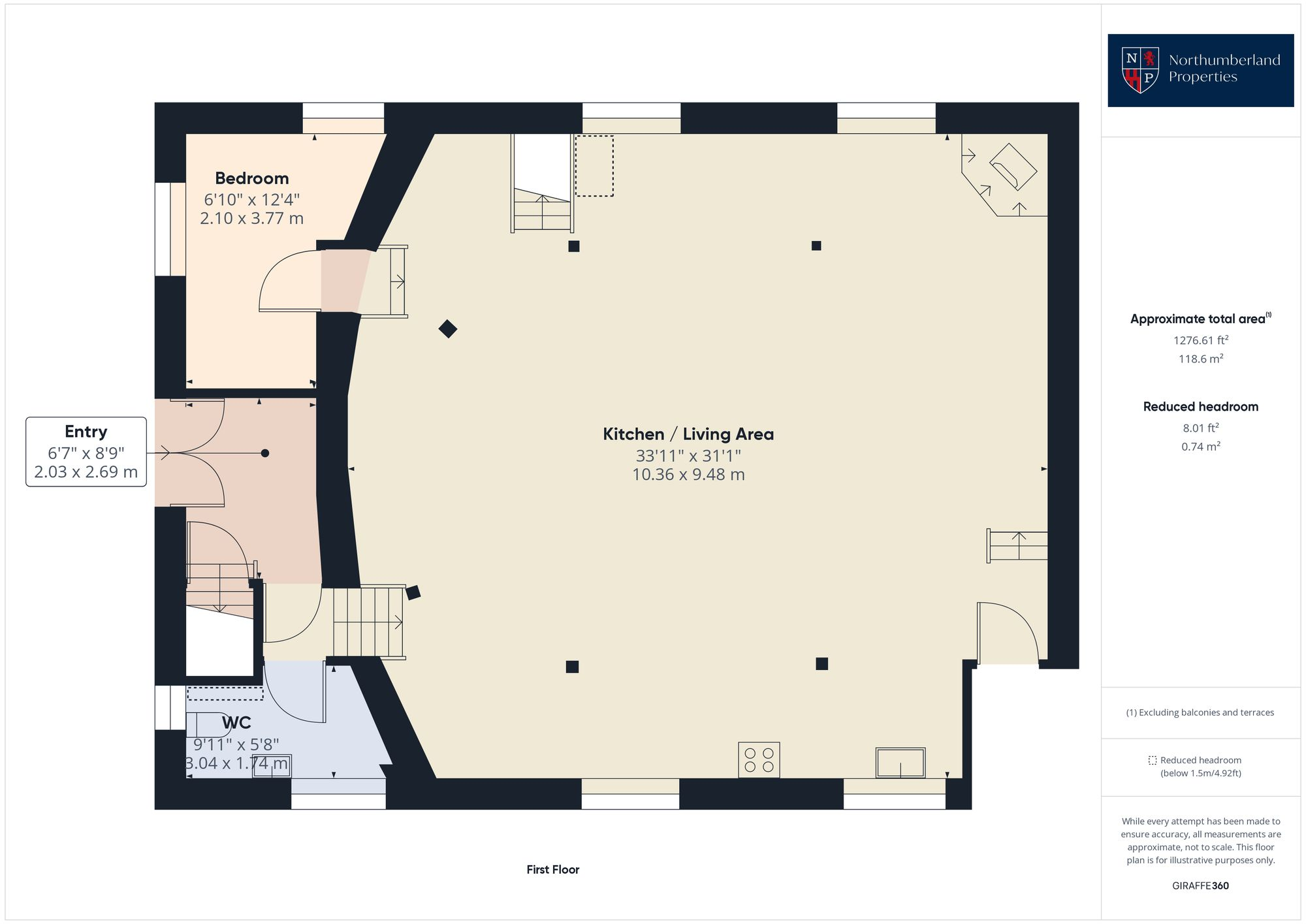 Rochester, Newcastle Upon Tyne, NE19 floorplan