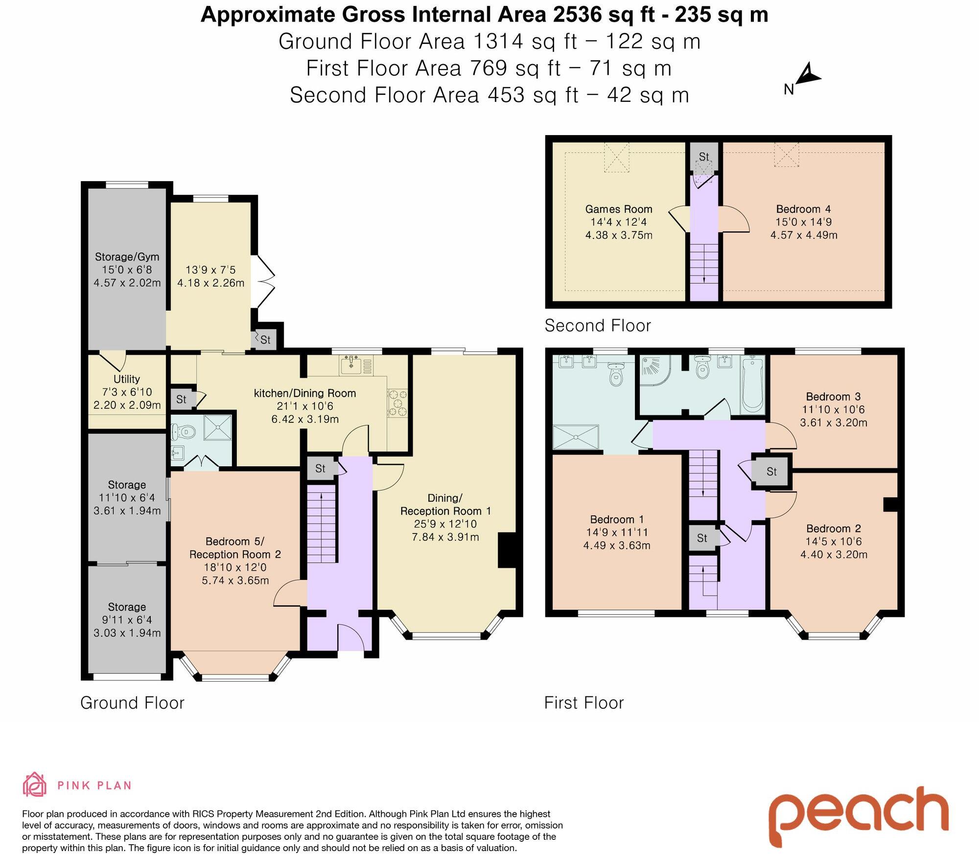 Grange Drive, Swindon, SN3 floorplan