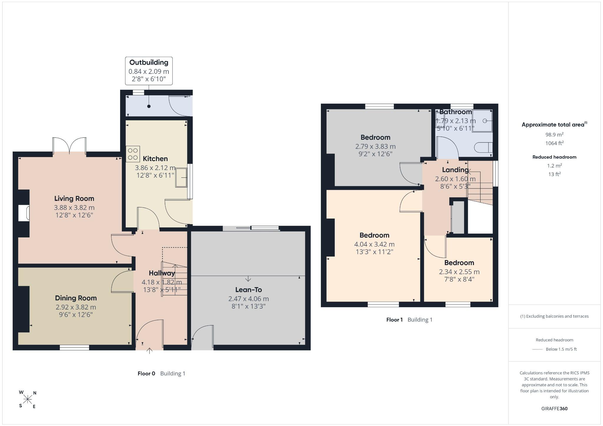 Bryn Road, Connah's Quay, Deeside, Flintshire, CH5 4UU floorplan