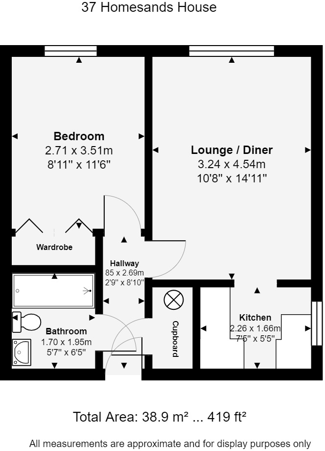Homesands House, Park Road, Southport, PR9 floorplan