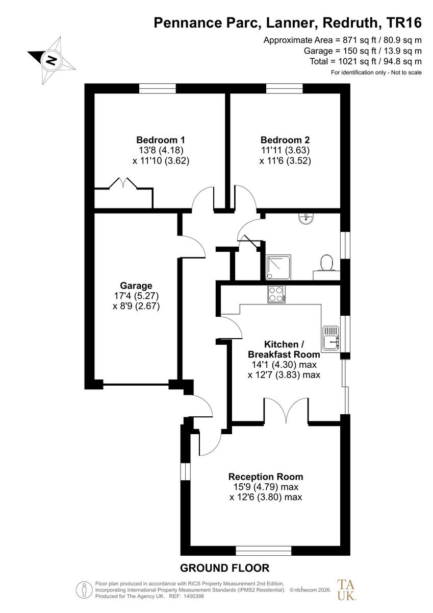 Pennance Parc, Redruth, TR16 floorplan