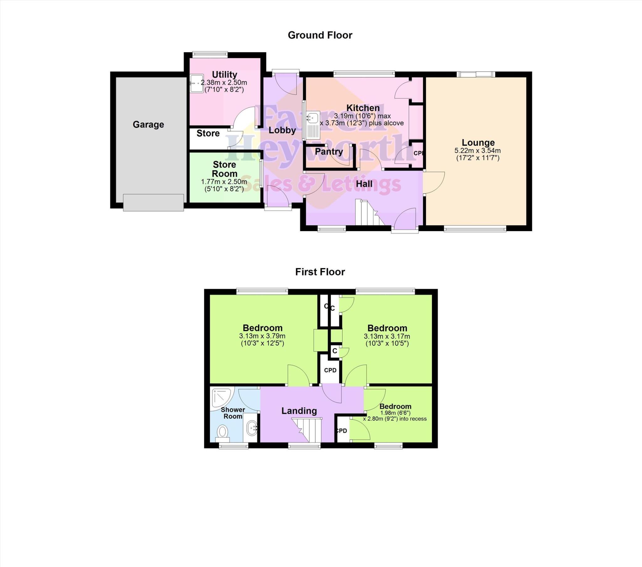 Kings Drive, Carnforth floorplan