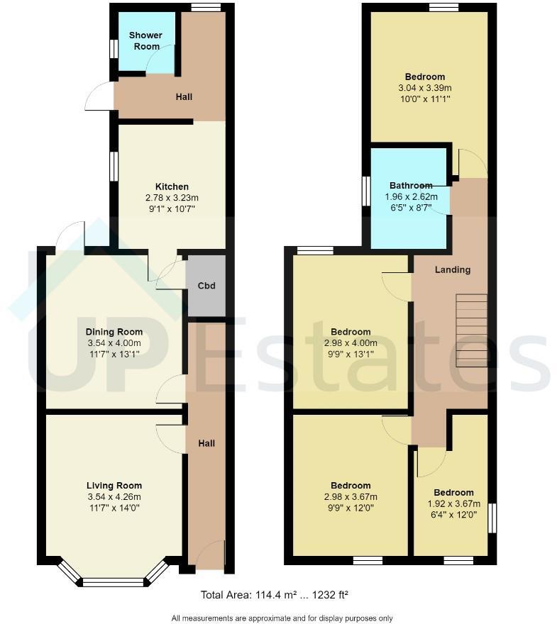 George Street, Rugby floorplan