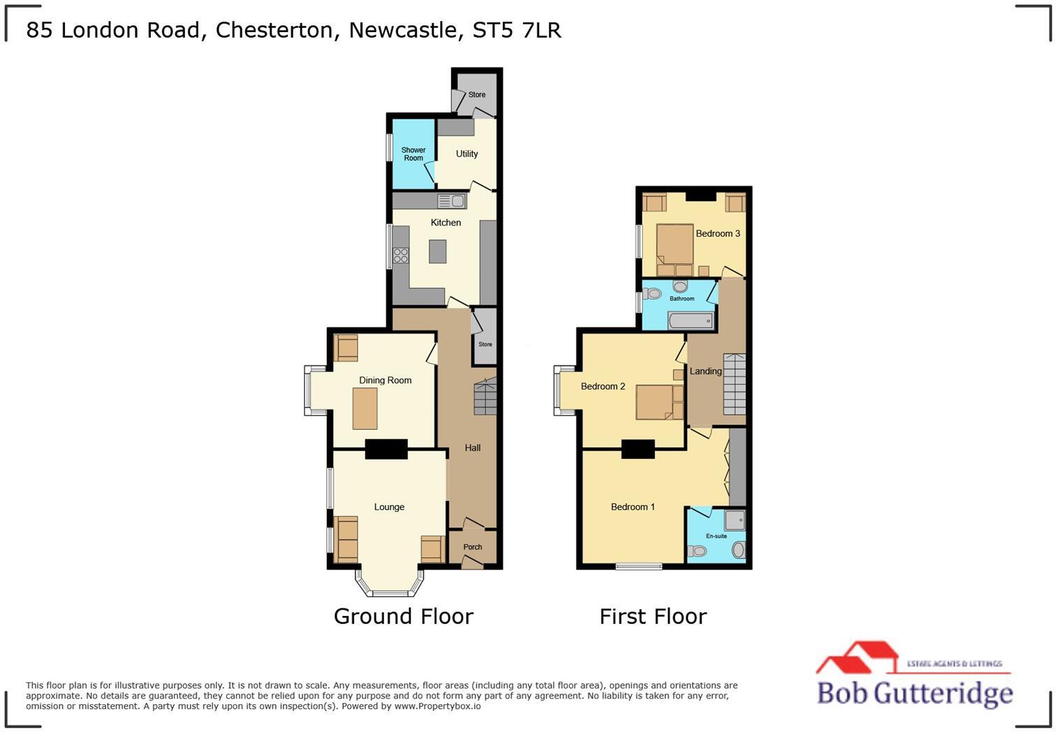 London Road, Chesterton, Newcastle floorplan