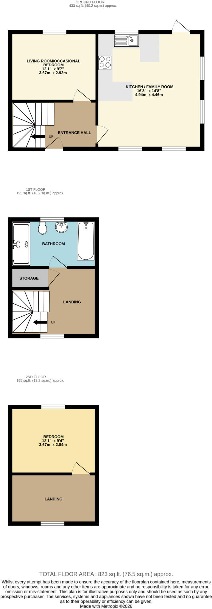 The Beeches, Warminster floorplan