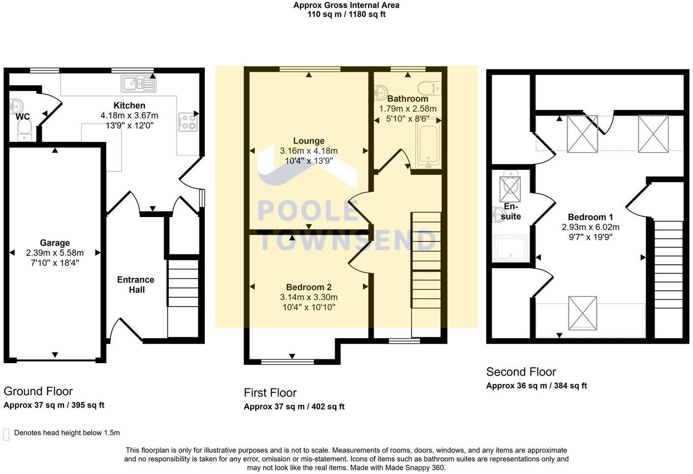 Queens Terrace, Dalton-in-Furness, LA15 8EE floorplan