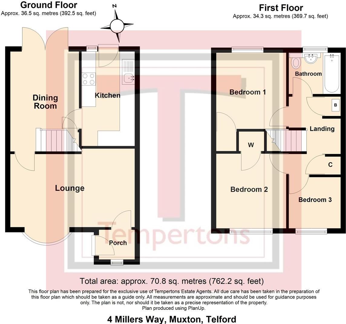 Millers Way, Muxton, Telford floorplan