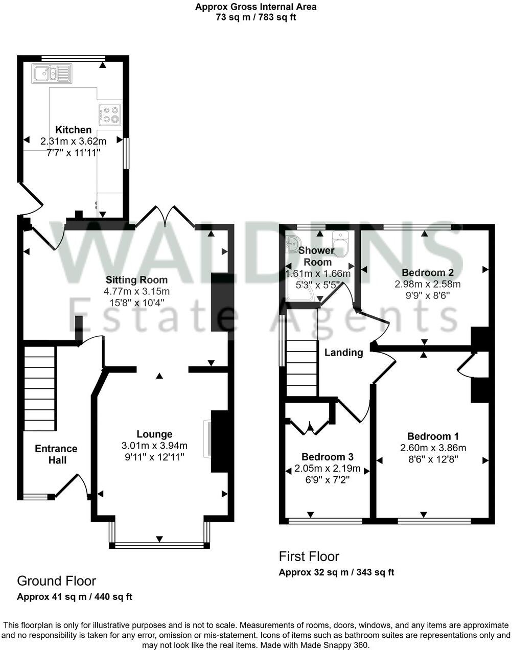 Hazelwood Road, Bedford, MK42 floorplan