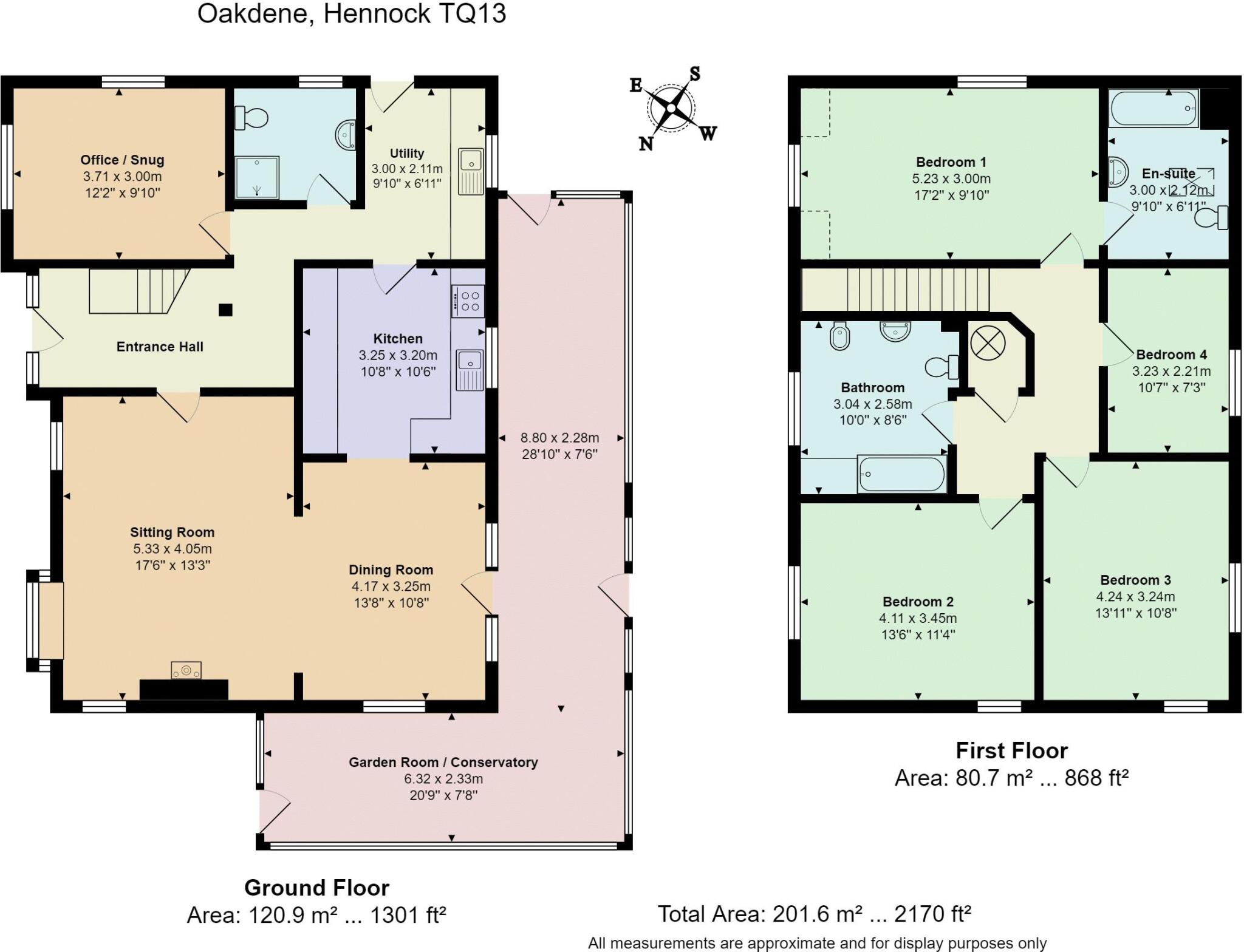 Hennock floorplan