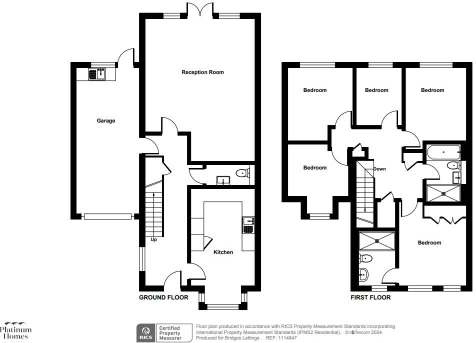 Featherfall Road, Crookham Village, Fleet, Hampshire, GU51 floorplan