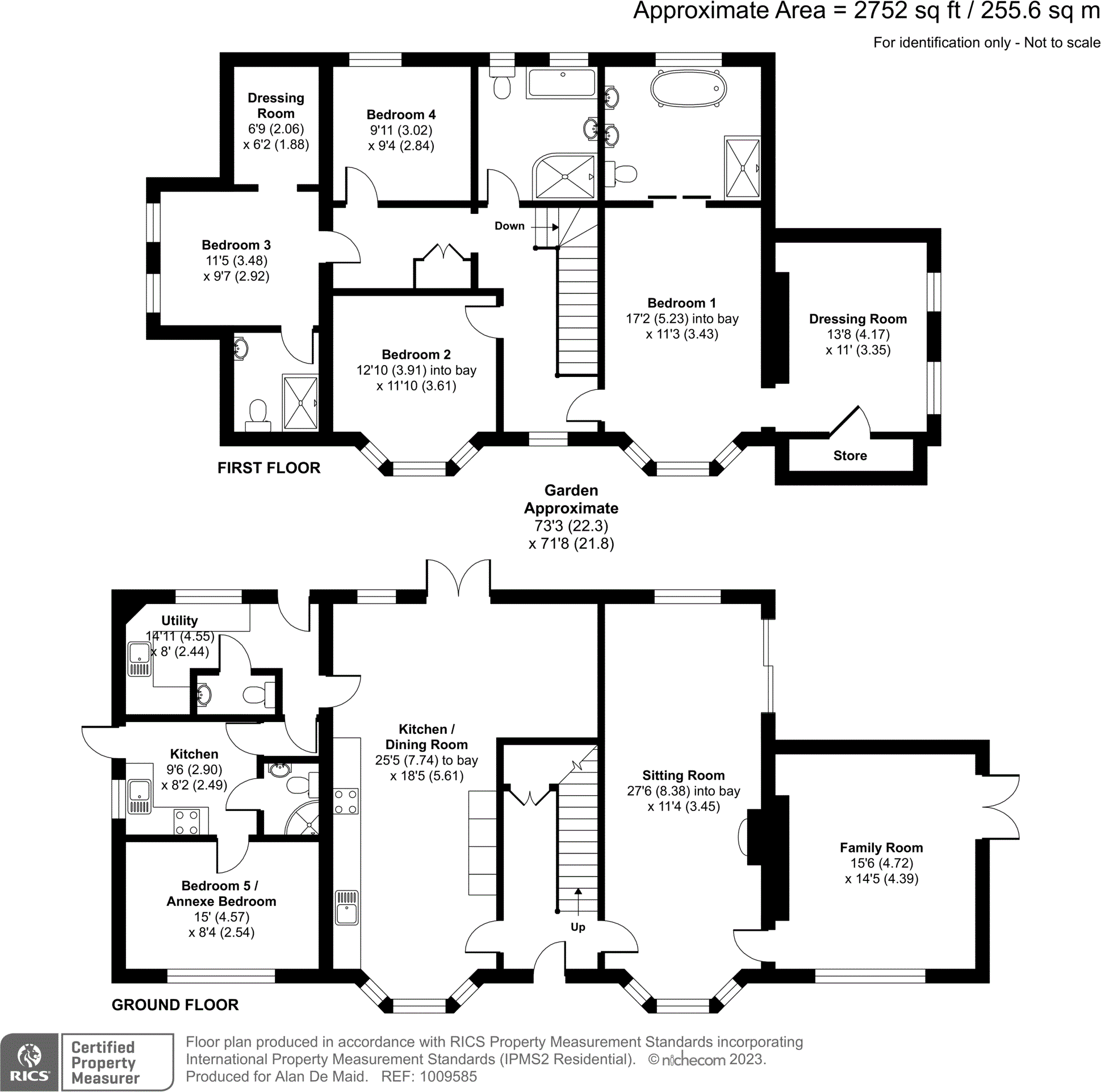 Elm Walk, Farnborough Park floorplan