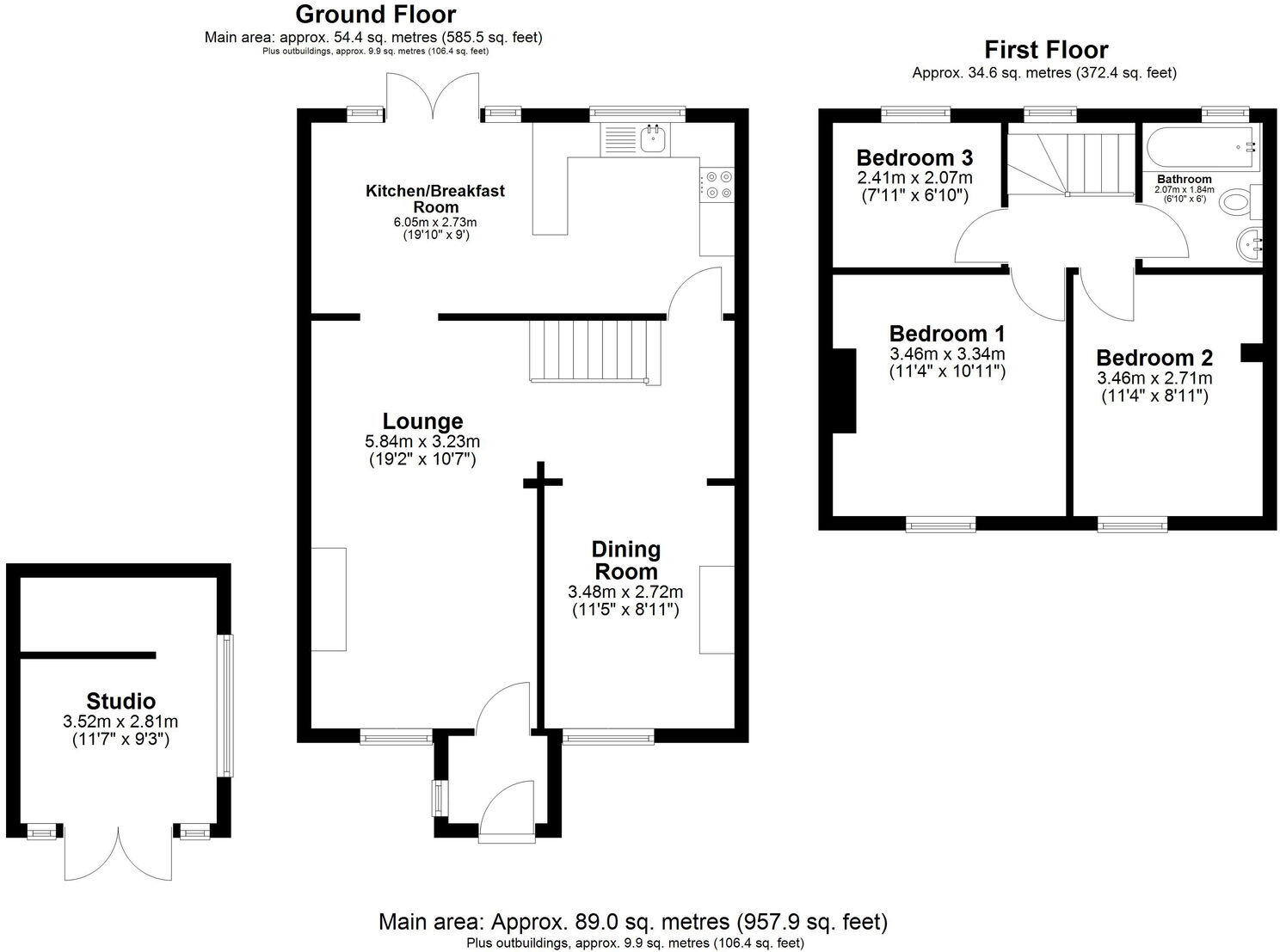 High Street, Cranfield, Bedford floorplan