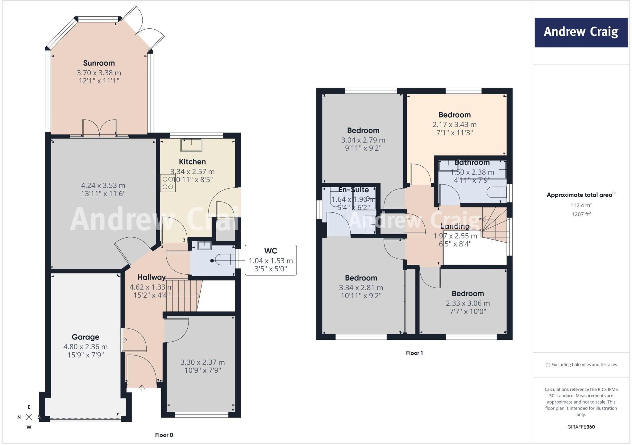 Elvaston Crescent, Kenton floorplan