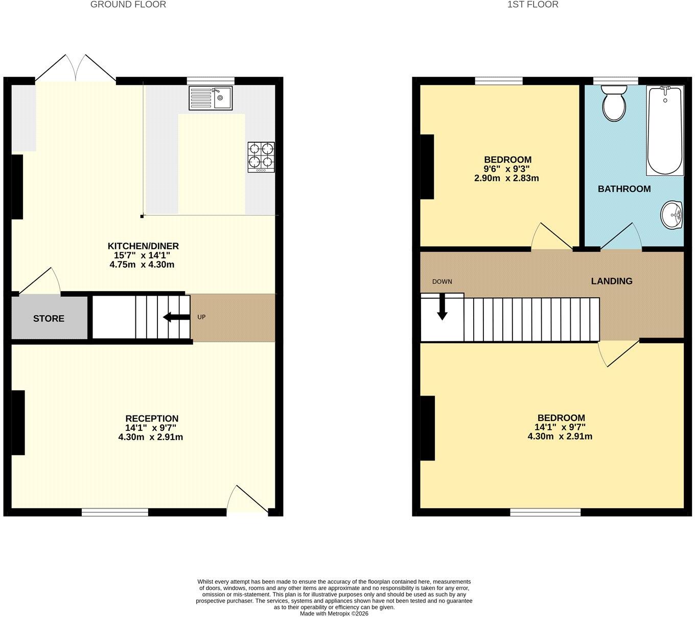 Herbert Crescent, Eastville, Bristol, BS5 floorplan